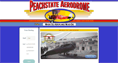 Desktop Screenshot of peachstateaero.com